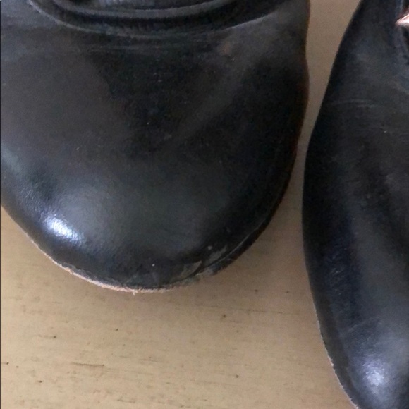 Bcbgmaxazria black leather rose gold boots 8.5 - Picture 4 of 7